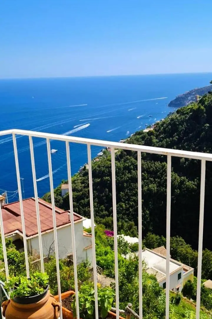 Вилла Casa Sopramare Amalfi Casa Panoramica Con Giardino