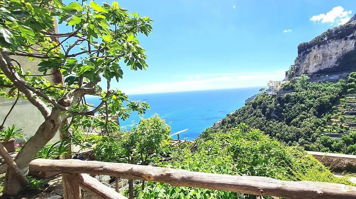 Casa Sopramare Amalfi Casa Panoramica Con Giardino Vila Casa de Férias